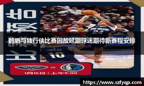 鹈鹕与独行侠比赛因故延期球迷期待新赛程安排